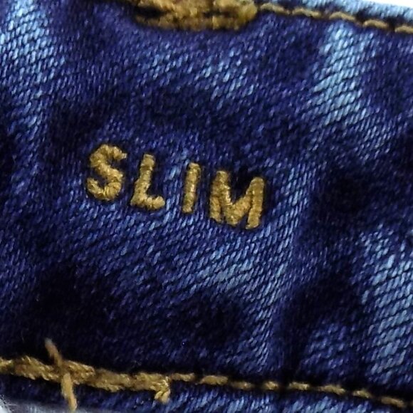 American Eagle Outfitters Jeans Slim Flex Distressed Acid Wash Size 32x32 - Picture 4 of 5